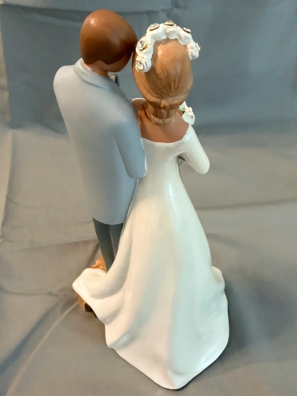 Enesco Legacy of Love Kim Lawrence Wedding Cake Topper Bride & Groom Table Decor